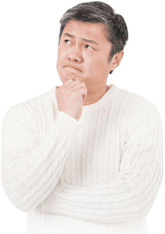 悩む男性