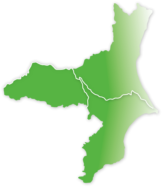埼玉県・千葉県・茨城県の地図